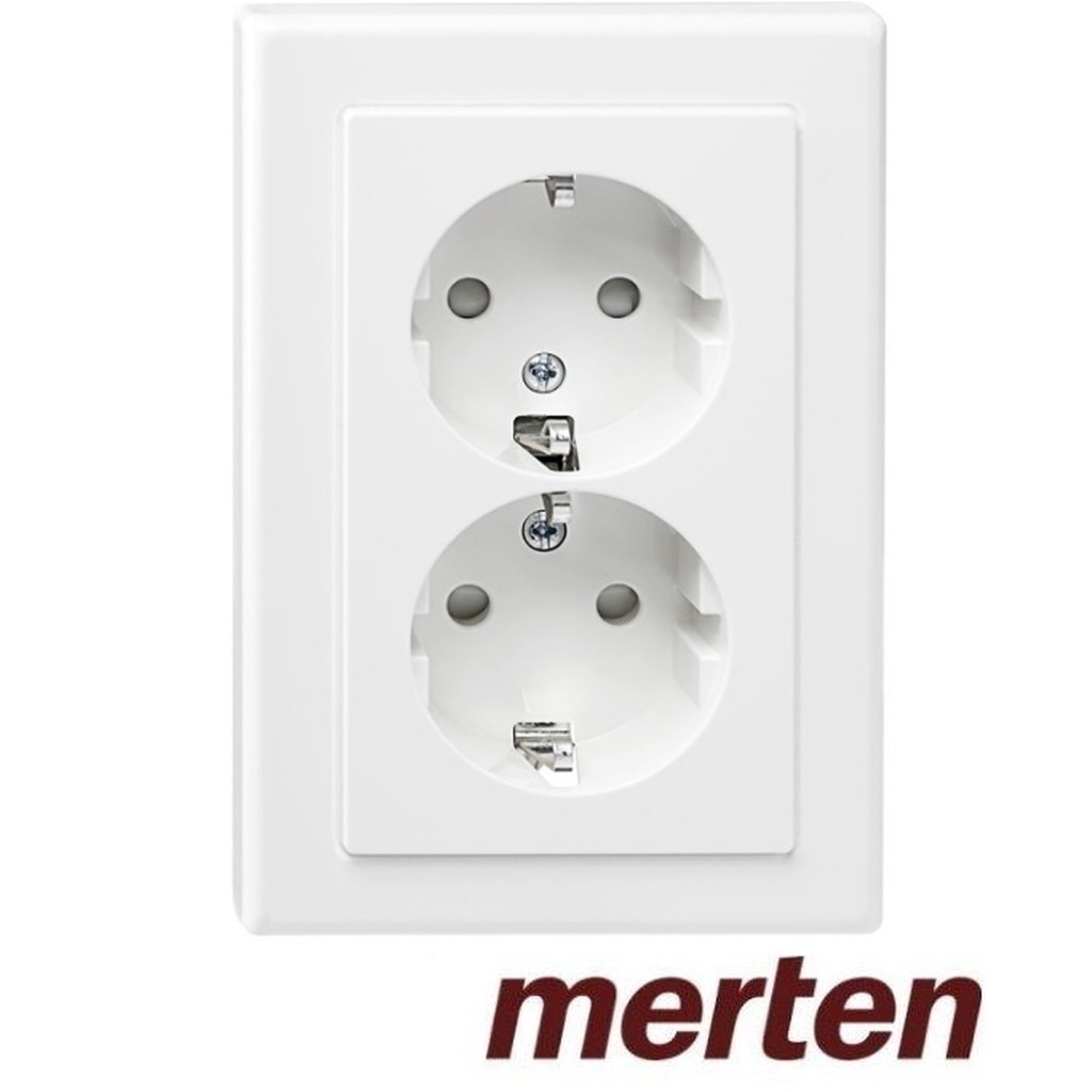 Merten SCHUKO dub. wcd. RA met verh. cont.beveil.