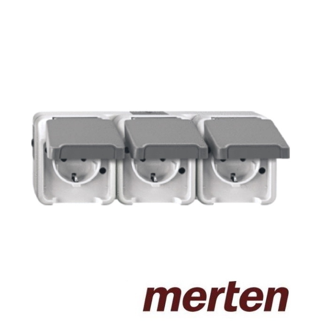 Merten opb. WD 3V wcd RA horizontaal LG Aquastar