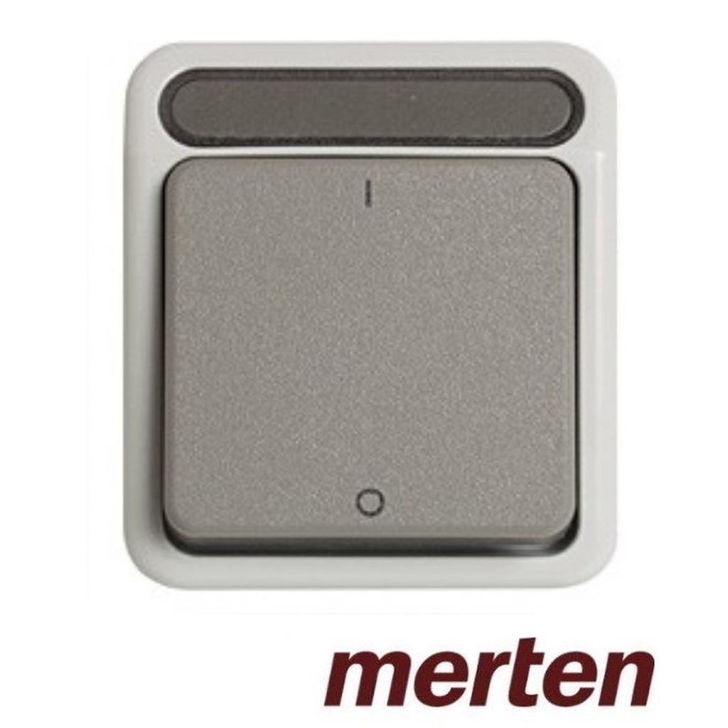 Merten opb. WD 2-POL. schakelaar LG Aquastar