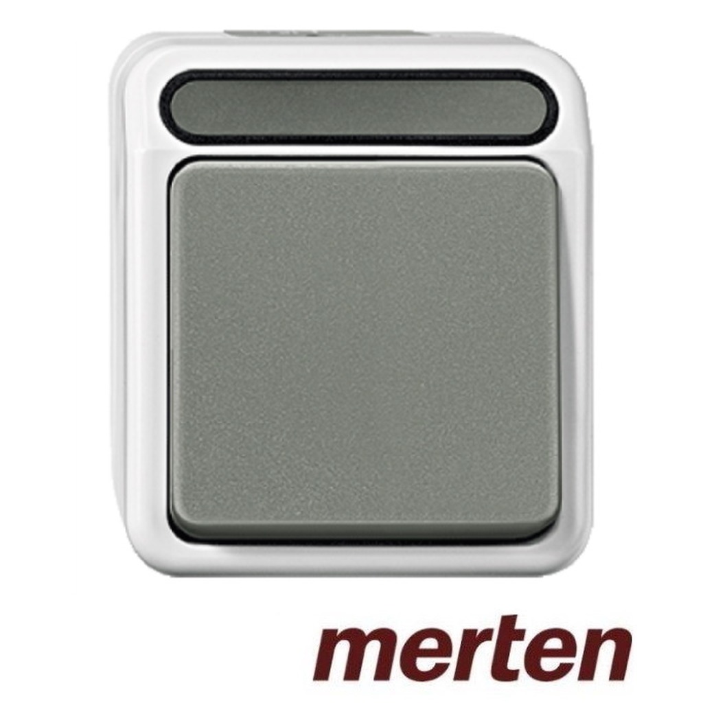 Merten opb. WD wisselschakelaar LG Aquastar