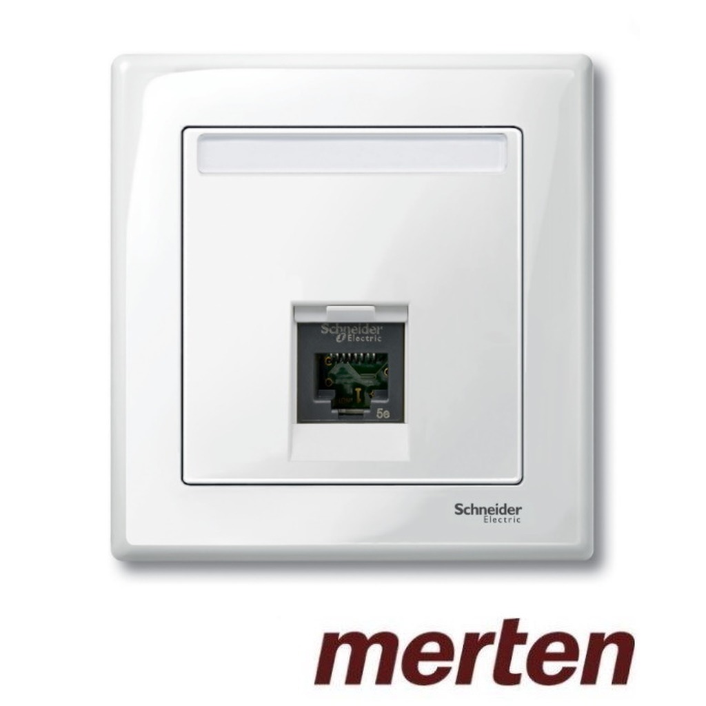 Merten inzetpl. voor RJ45