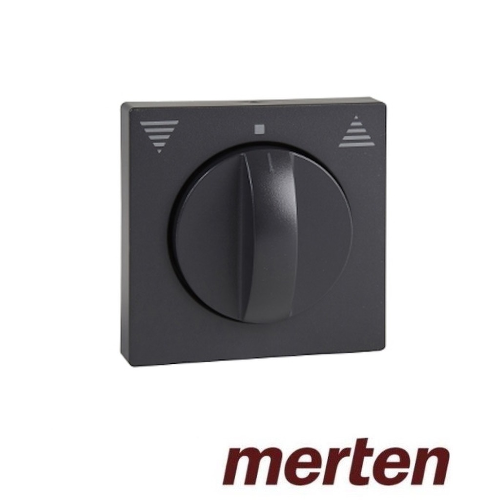 Merten Inzetpl. rolluik draai antraciet sysm