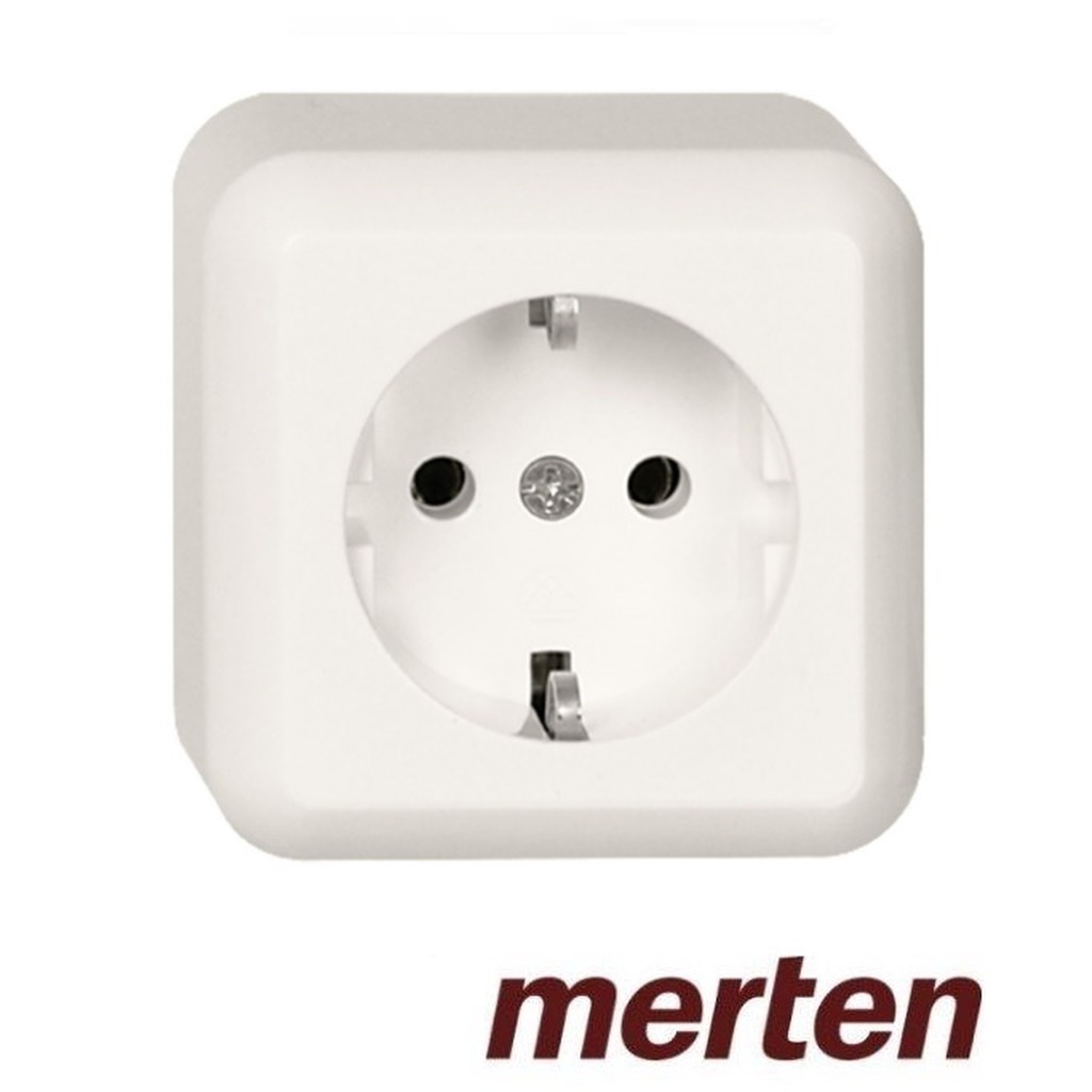 Merten Wcd 1V RA Opb. Contura polarwit