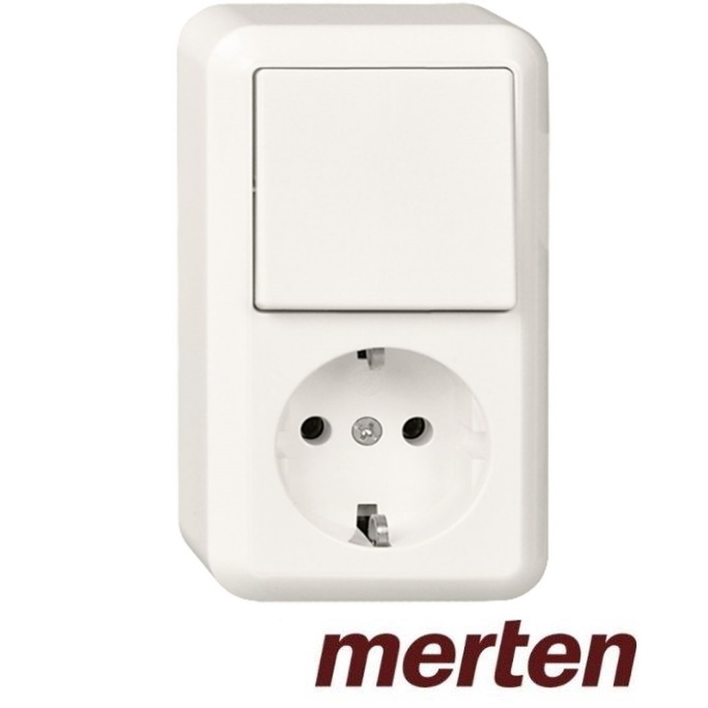 Merten Combi Wcd / Wissel RA Opb. Contura