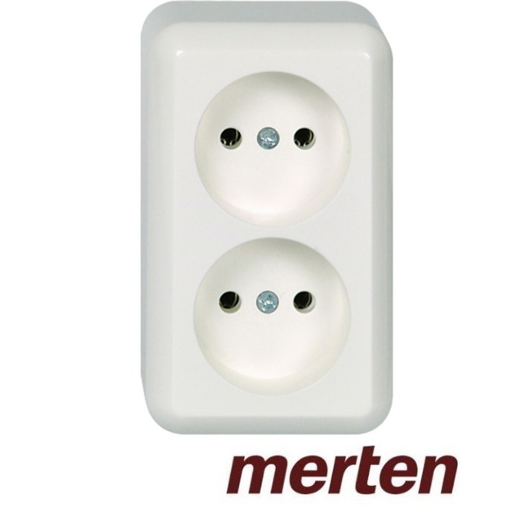 Merten Wcd 2V verticaal zonder RA Opb. Contura