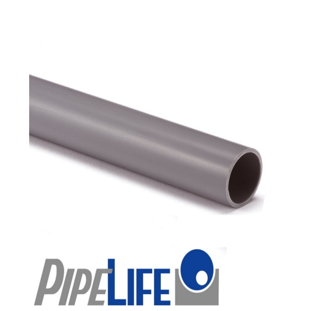 Pipelife Polivolt PVC 19mm 3/4" donker grijs RAL7037 -…