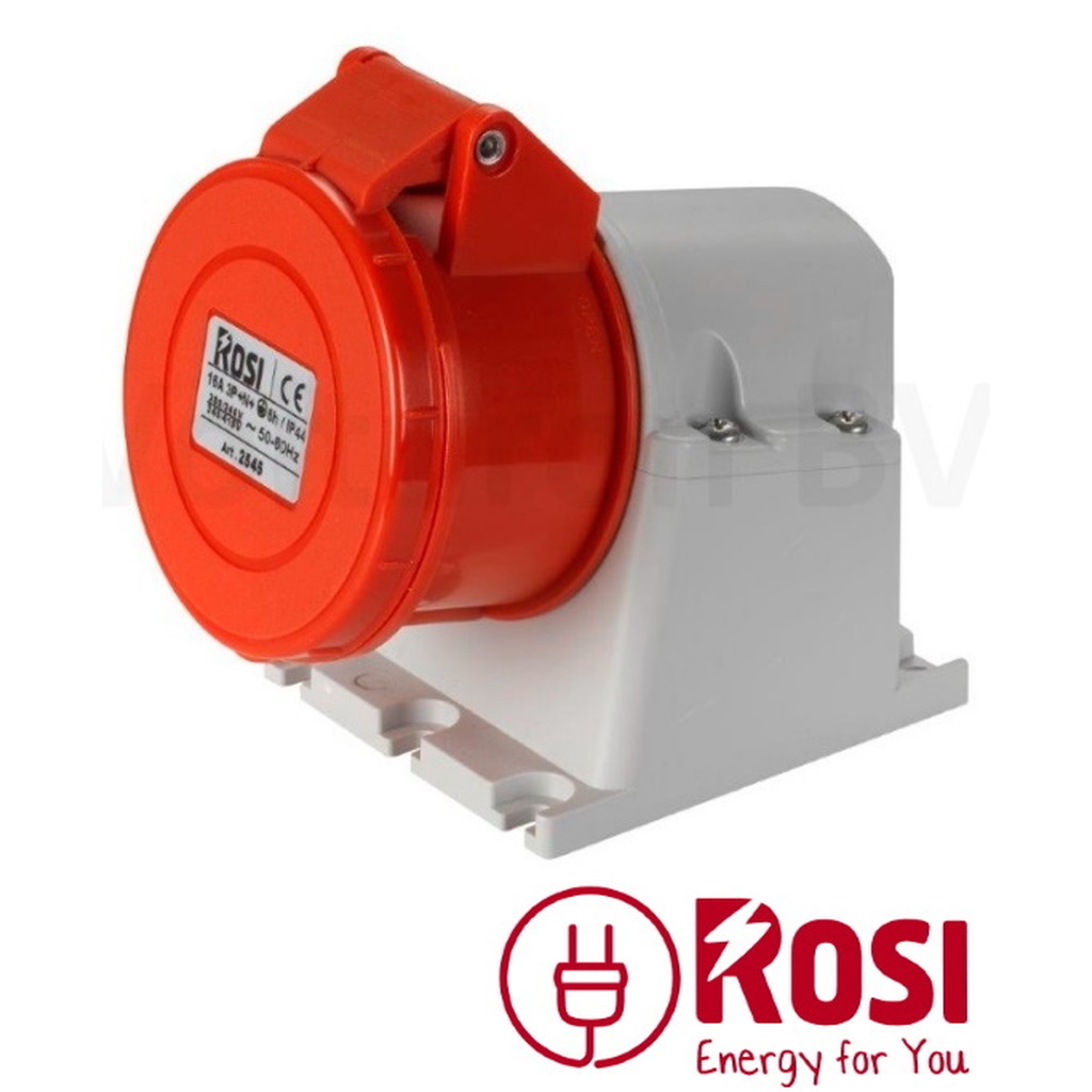 CEE Wandcontactdoos IP44 schuin 3P+N+T 16A 380÷415 V |…