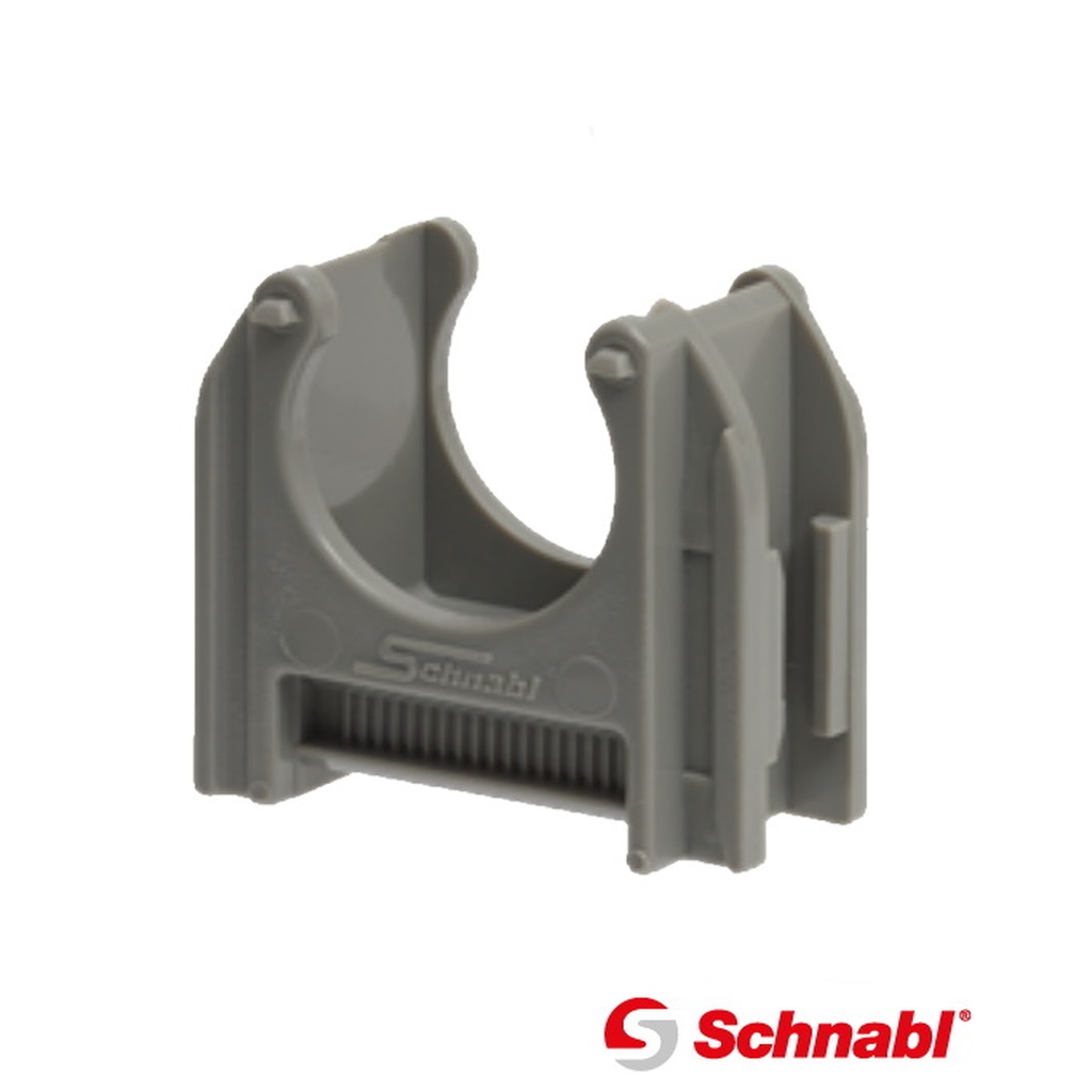 Schnabl EC25 Euroclip 1" d.grijs prijs per verp. 100 st.