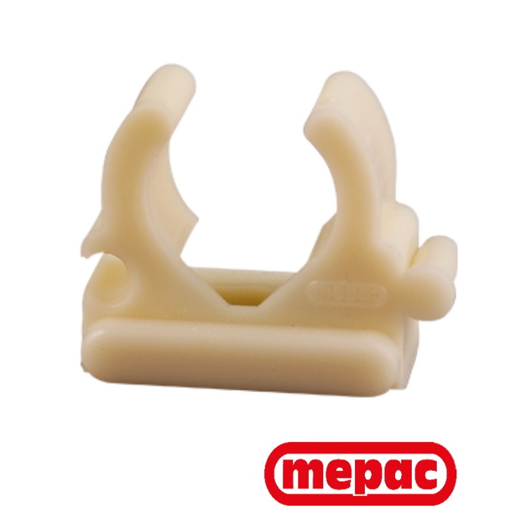MEPAC klembeugel 16/19mm creme ( per 100 stuks )