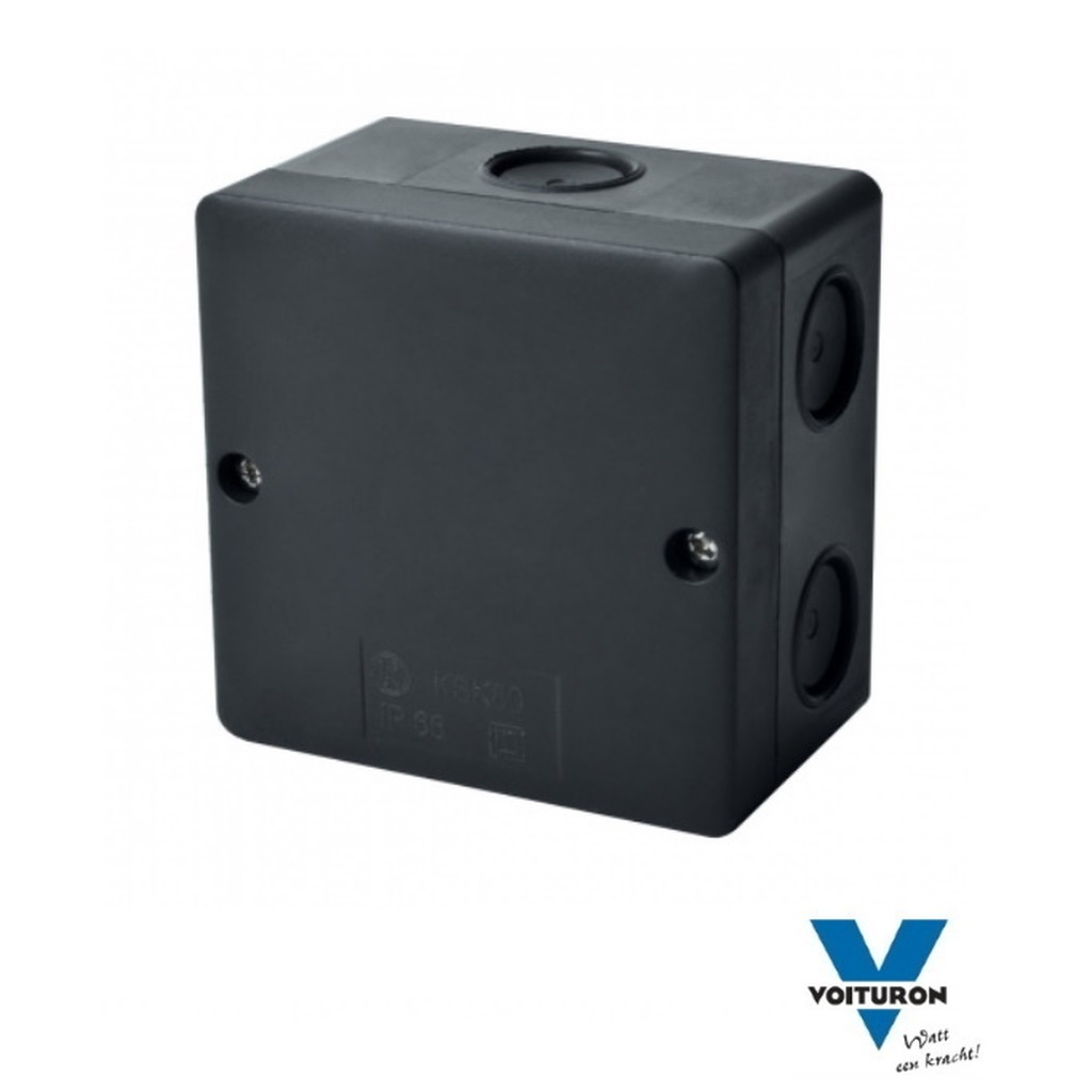 Verdeel- / lasdoos 80 x 80 halogeen vrij
