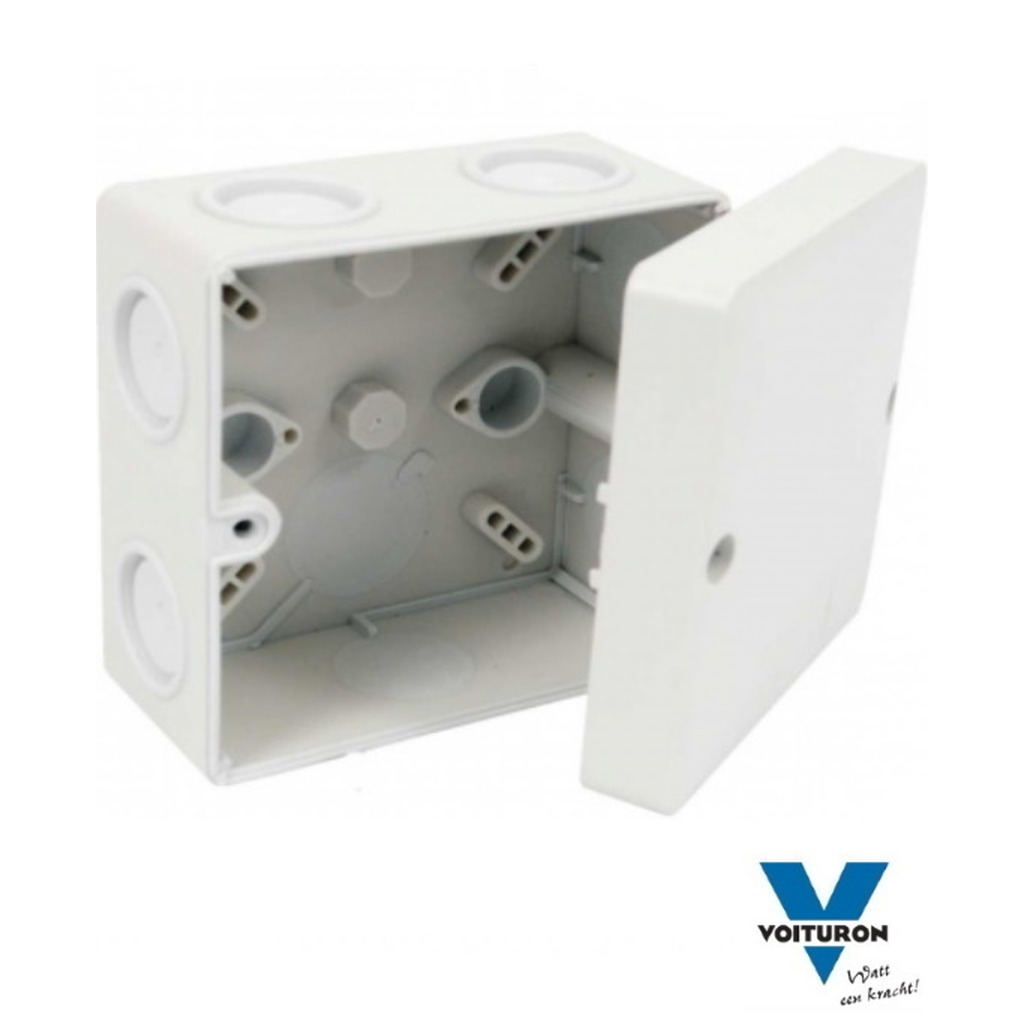 Verdeel- / lasdoos 100 x 100 halogeen vrij