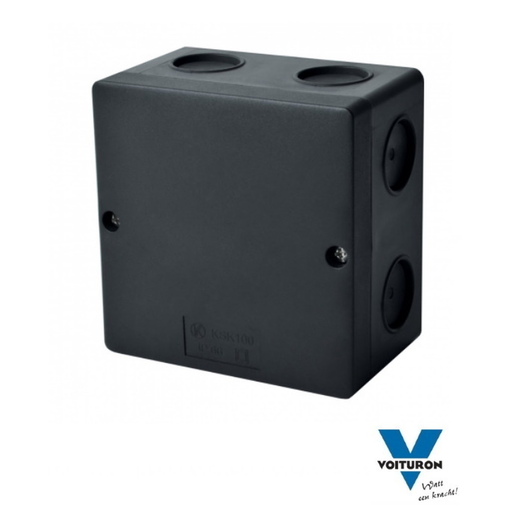 Verdeel- / lasdoos 100 x 100 halogeen vrij