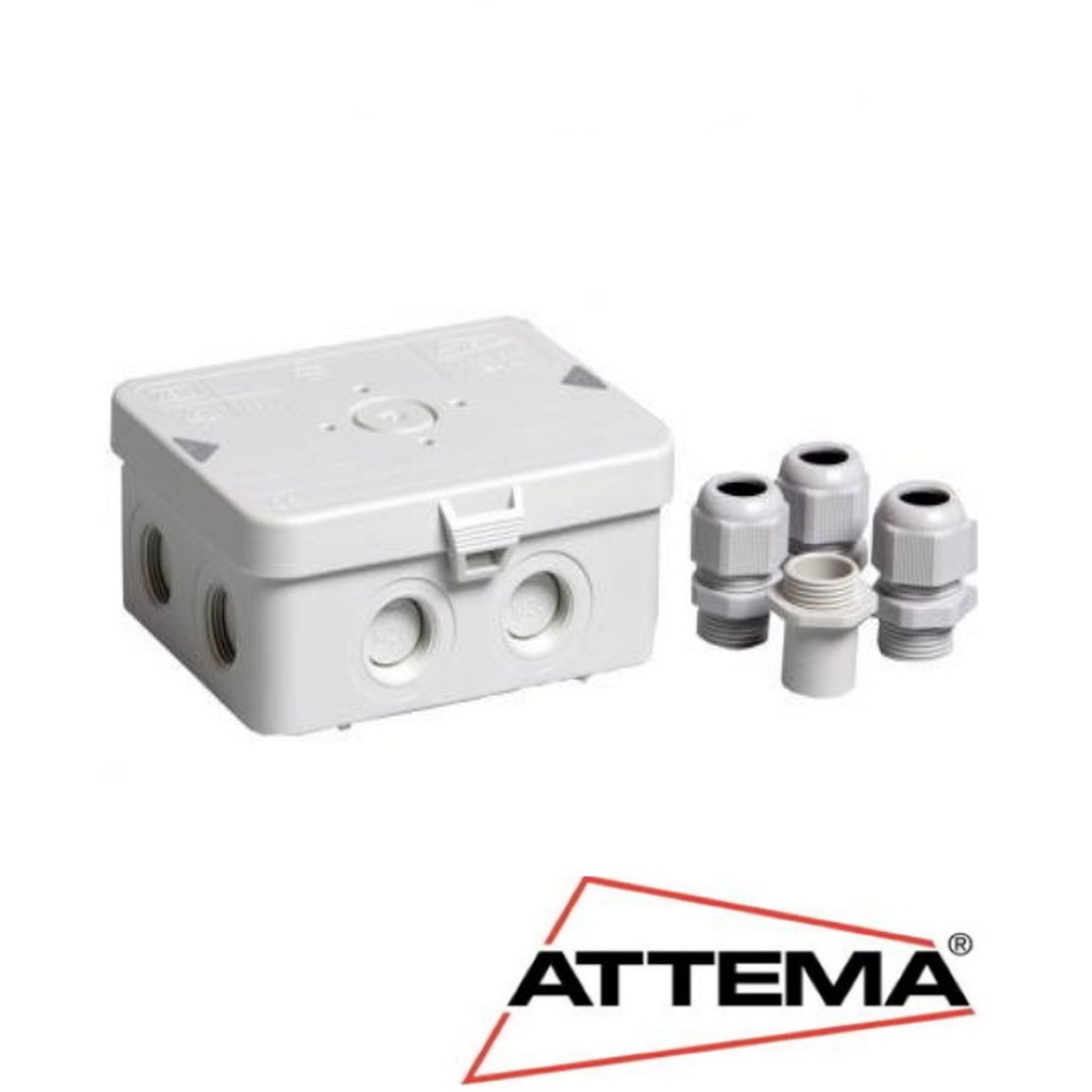 ATT 2290 AK2 - IP65 kabeldoos + 3 x wartel M20 ( 2700114986 )