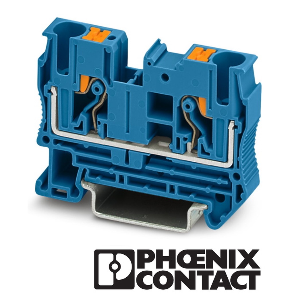 Phoenix PT 6 BU Aansluitklem 6mm² blauw Push-in