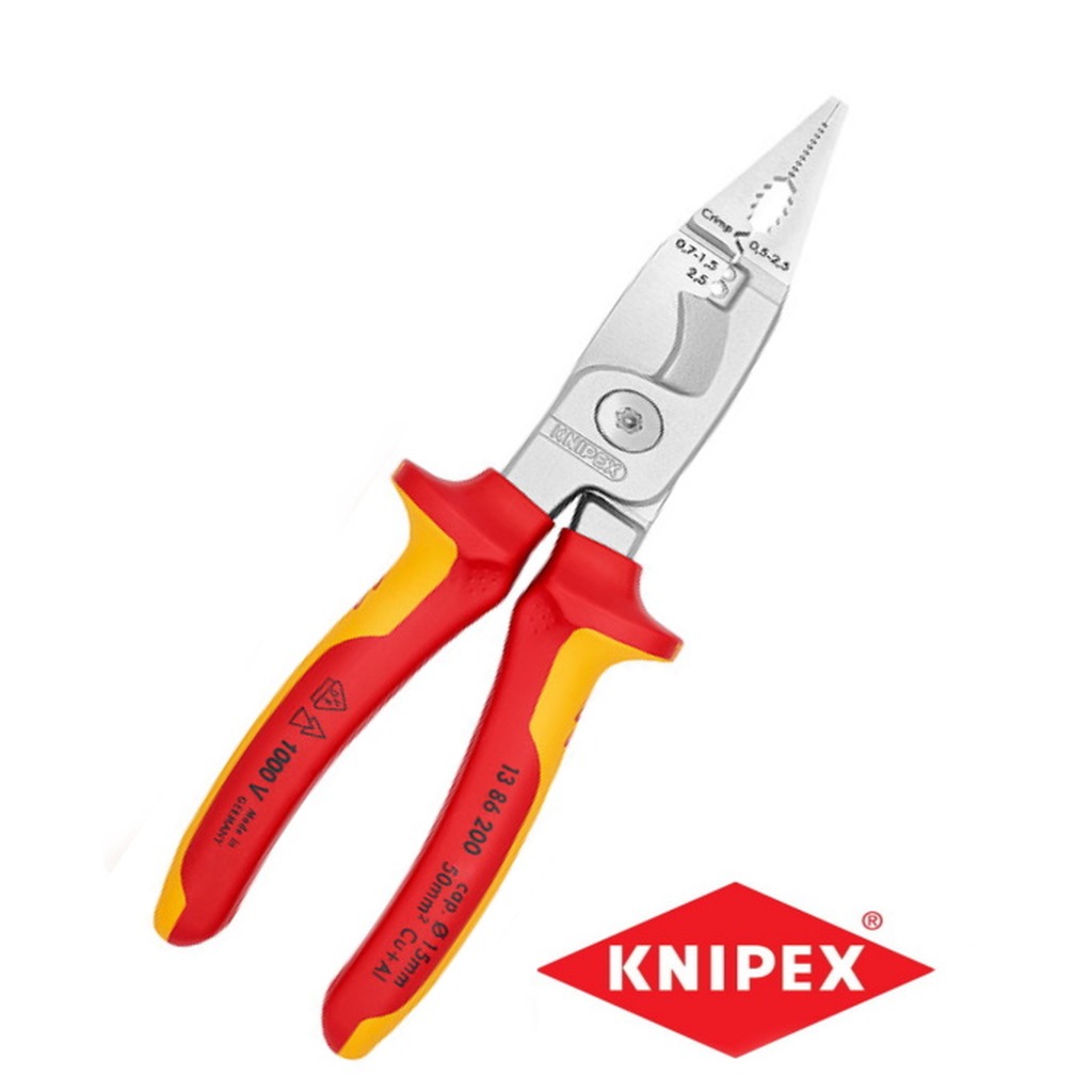 KNIPEX Elektro-Installatietang VDE