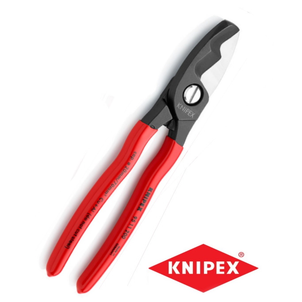 KNIPEX Kabelschaar met dubbele snijkanten - 200mm