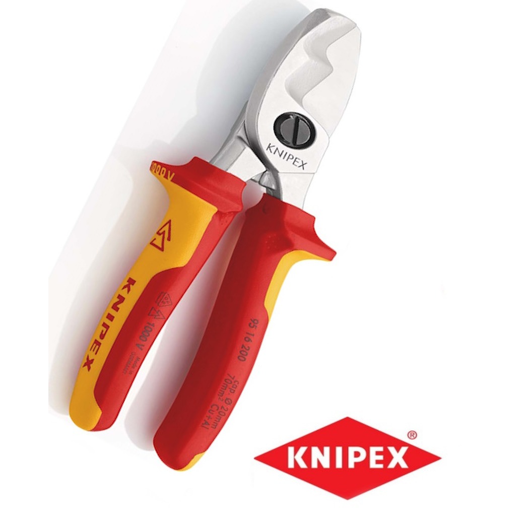 Knipex Kabelschaar met dubbele snijkanten