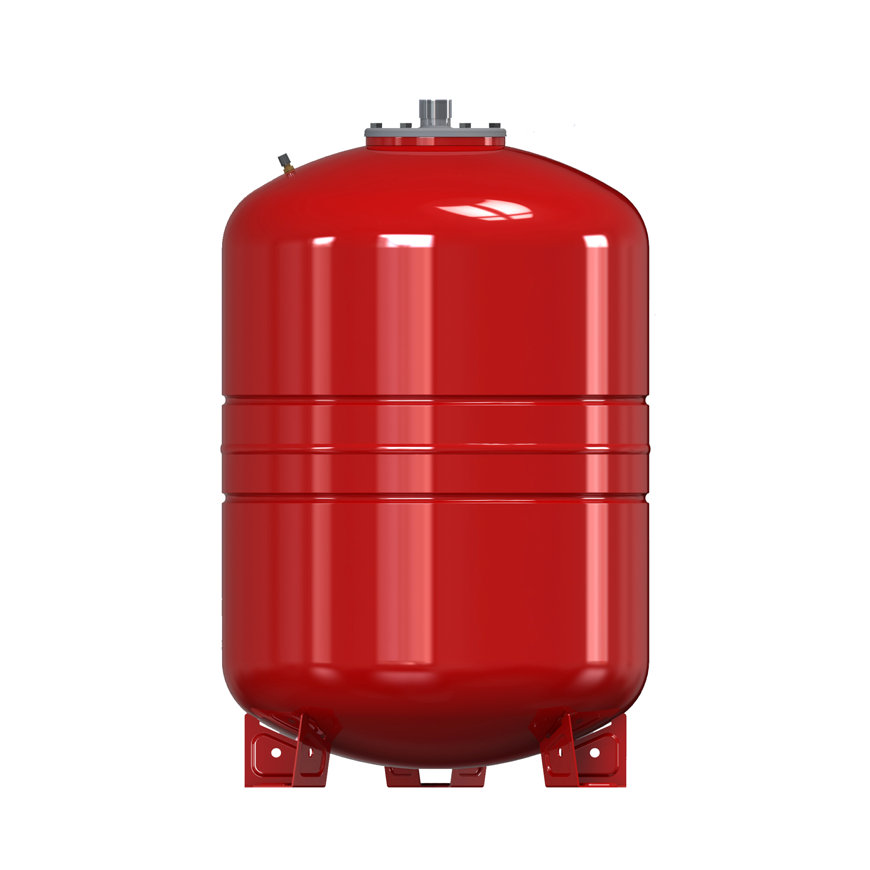 Varem expansievat rood leveranciersdetailfoto