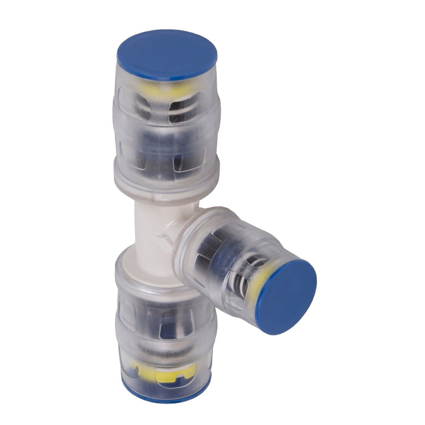 Kelox Protec Clix T-stuk 90° PPSU PA