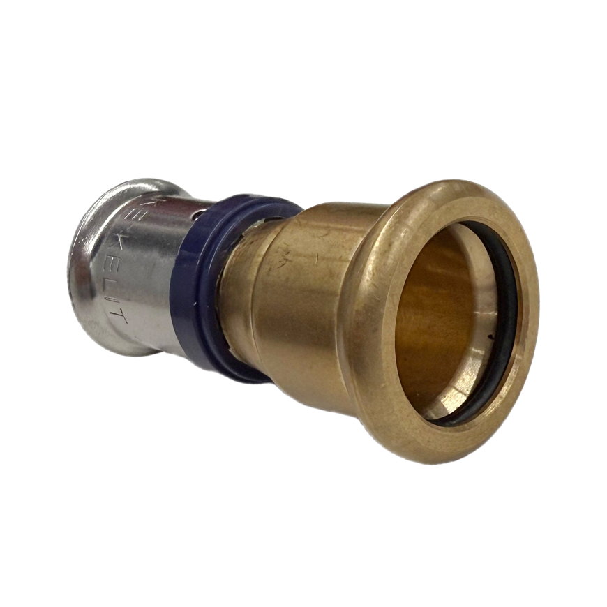Kelox Ultrax verloopsok brons rvs