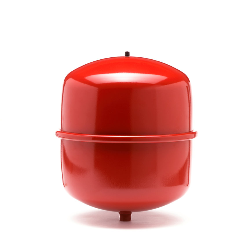 Varem expansievat rood leveranciersdetailfoto