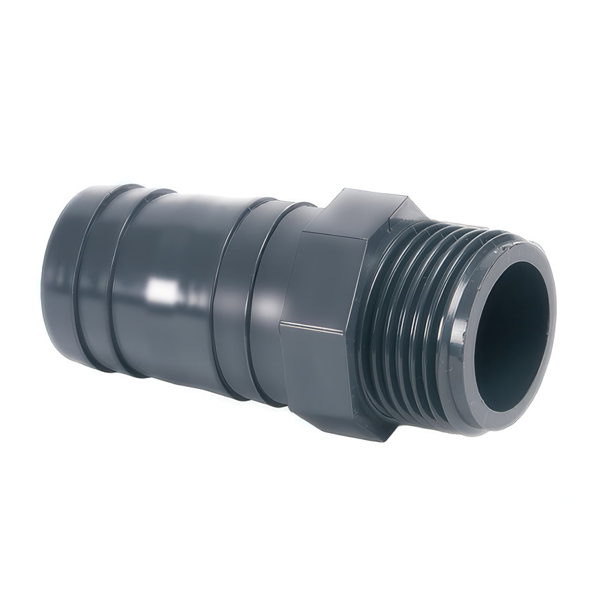 Comer slangtule, pvc-u, buitendraad x slangtule, 16 bar, 3/8"