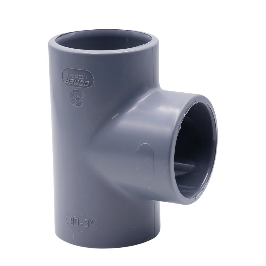 Comer T-stuk 90°, pvc-u, 3x inwendig lijm, 10 bar, 315 mm