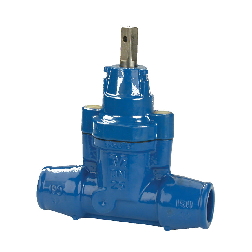 AVK dienstleiding afsluiter serie 03/30 16 bar trekvaste mof DN 25 32 mm | Aantal 1