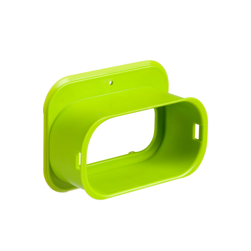 Ubbink Air Excellent aansluitstuk, type AE35sc, voor metalen luchtverdeelkast, groen, 50 x 102 mm