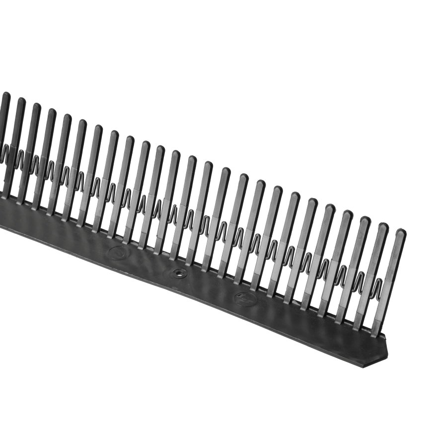 Ubbink vogelschroot met muiswering, zwart, l = 1 m, h = 85 mm