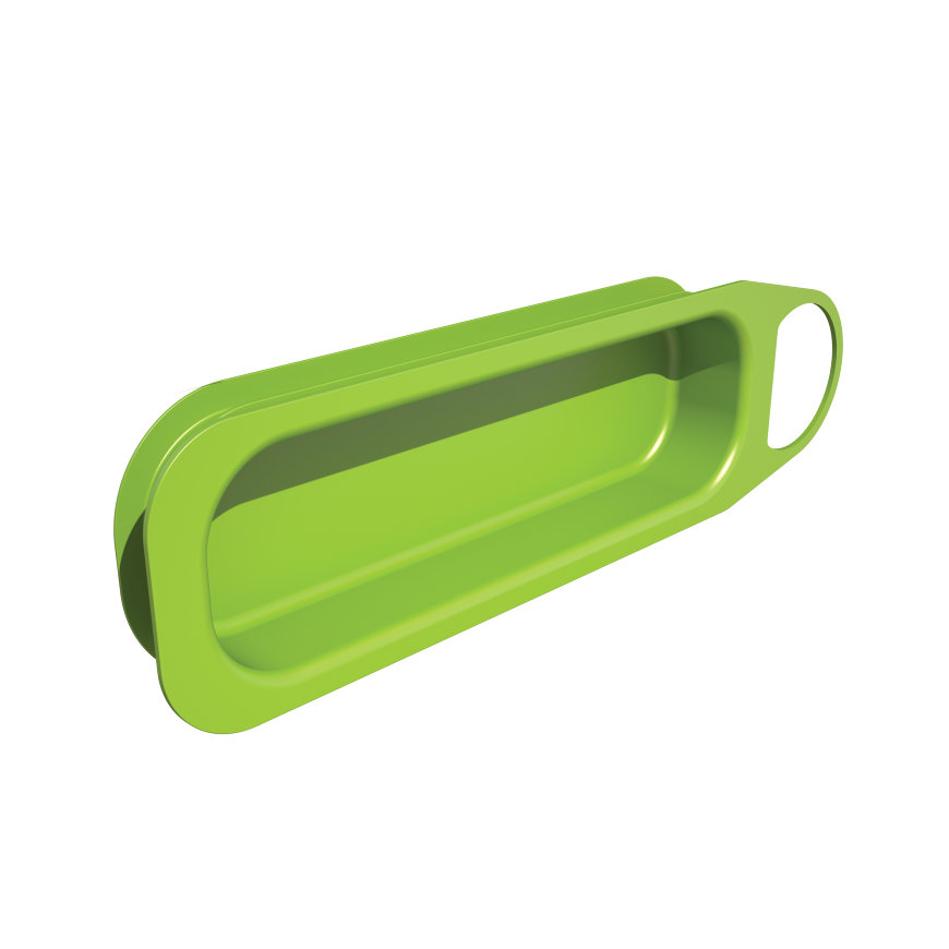 Ubbink Air Excellent afdekkap, type AE45sc, groen, 50 x 140 mm