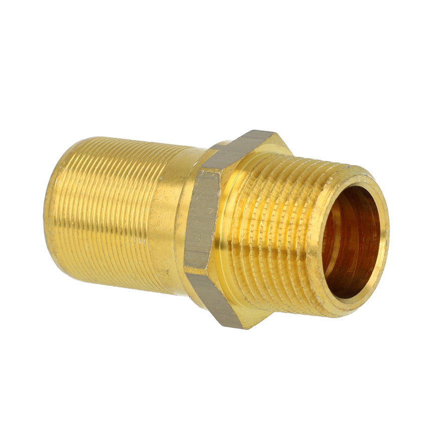 Henco Vision draadkoppeling, messing, inwendig capillair x buitendraad, type 17SKS, 26 mm x ¾"