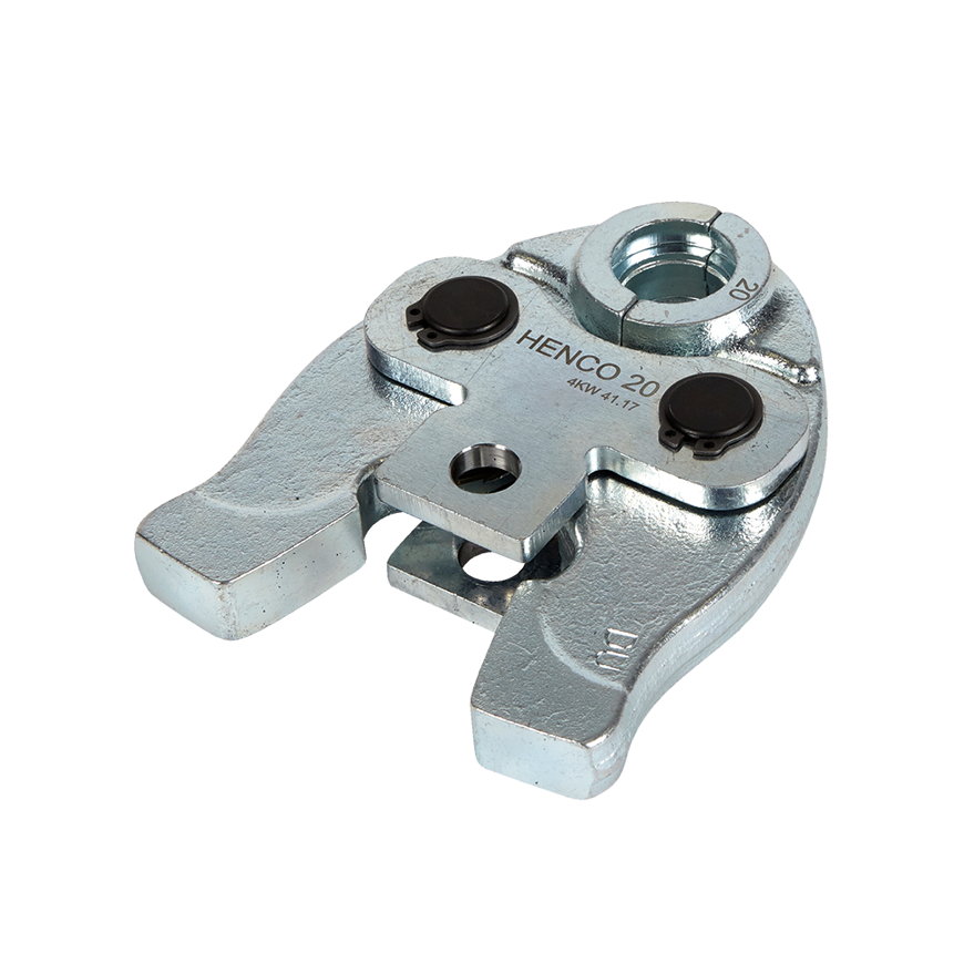 Henco persbek, staal, type BE-MINI3, TH-profiel, voor M-BMINI3, 20 mm