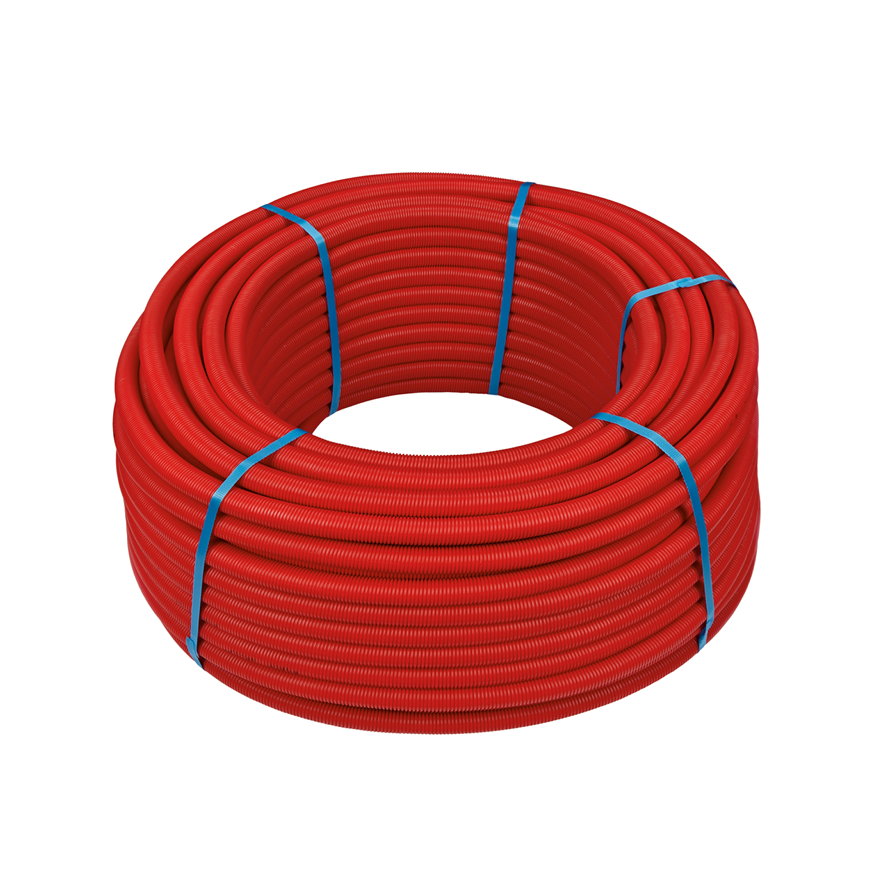 Henco meerlagenbuis, type Standard, wit, rode mantelbuis, 32 x 3 mm, l = 25 m