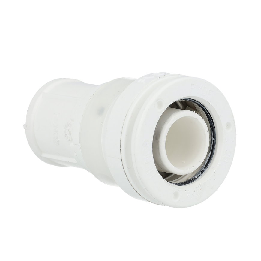 Henco Vision koppeling, pvdf, 2x steek, type VDSK, epdm, 26 mm