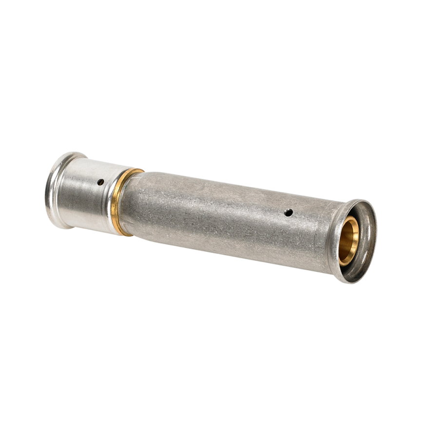 Henco reparatiekoppeling, messing, rvs, 2x pers, type 52P, epdm, 16 bar, 20 mm