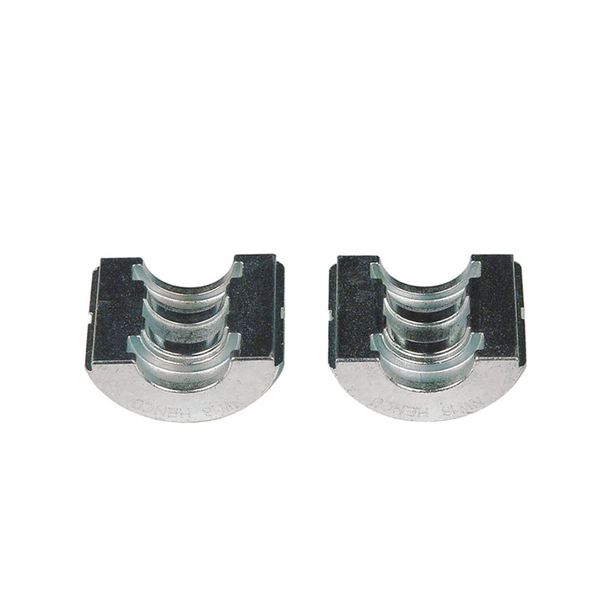 Henco wisselbek, staal, type BE-H, TH-profiel, voor BE-UNI, BE-MINI, M-BH00, 32 mm