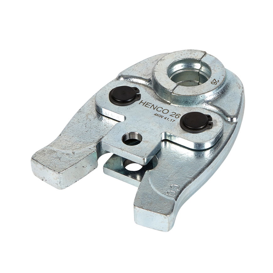 Henco persbek, staal, type BE-MINI3, TH-profiel, voor M-BMINI3, 26 mm