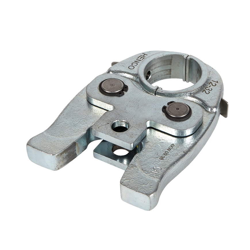Henco persbek, staal, type BE-MINI3, TH-profiel, voor M-BMINI3, 16 - 32 mm