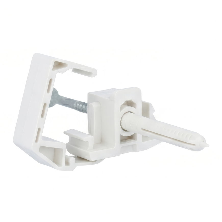 Dyka KPA vulblokje, pvc, voor Dyka hwa beugel KPA, wit, 10 mm
