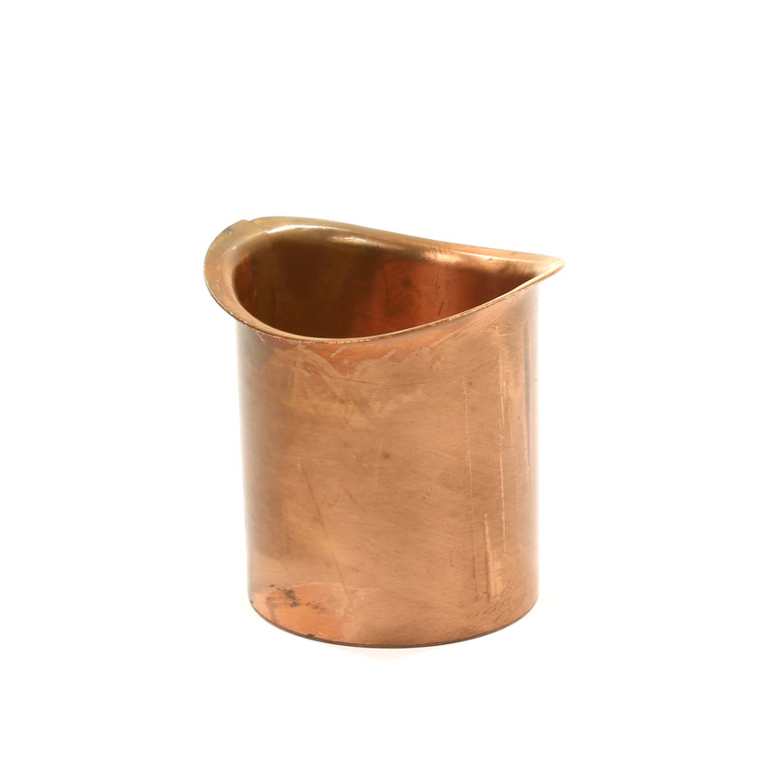 Tapeind voor mastgoot, roodkoper, 80 mm