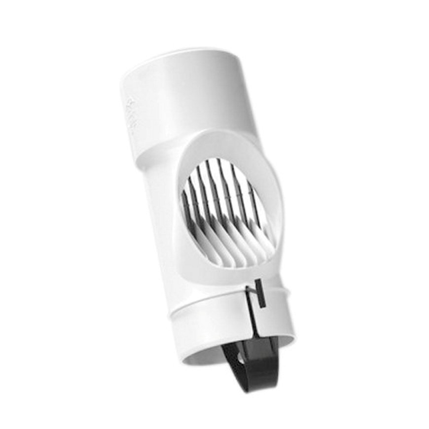 Dyka hwa bladscheider, pp, met loofschraper, 1x inwendig lijm, 1x verjongd spie, wit, 80 mm