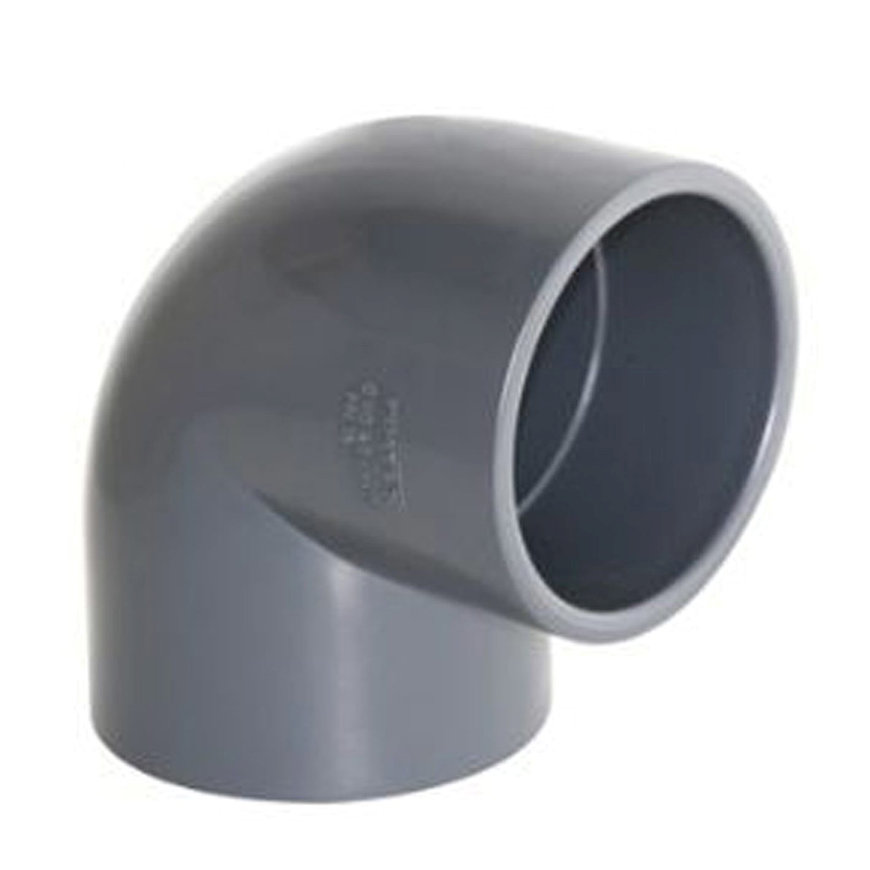 Pimtas pvc knie90° met twee lijmaansluitingen