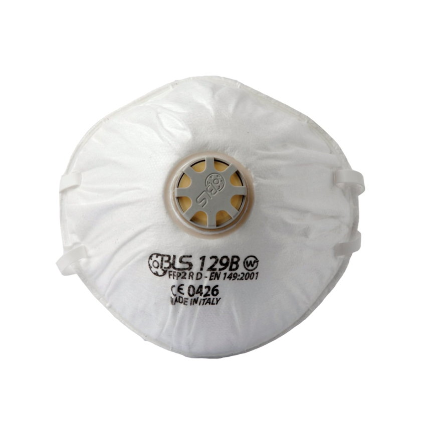 BLS stofmasker Classic cup vorm FFP2 met uitademventiel doos à 15 stuks