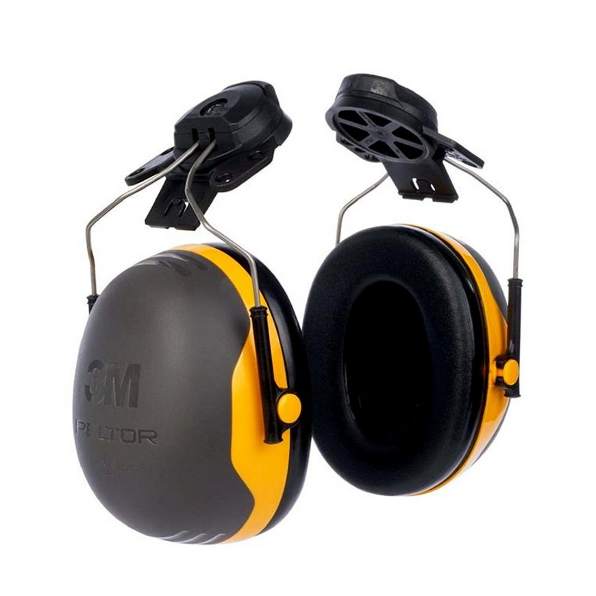 3M oorkappen Peltor Optime I helmbevestiging SNR 26 dB geel
