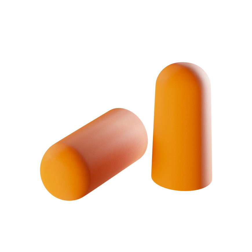 Safety Jogger oordoppen wegwerp pu traagschuim doos à 200 stuks SNR 37 dB
