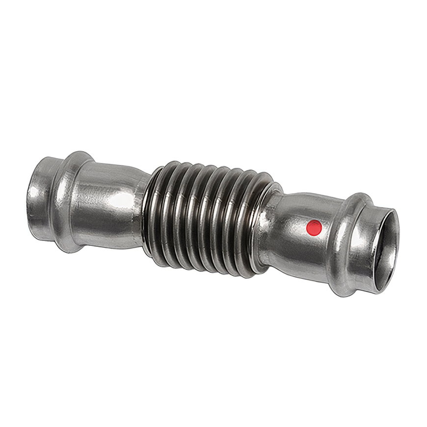 Sanha NiroTherm expansiekoppeling, 2x pers, 108 mm