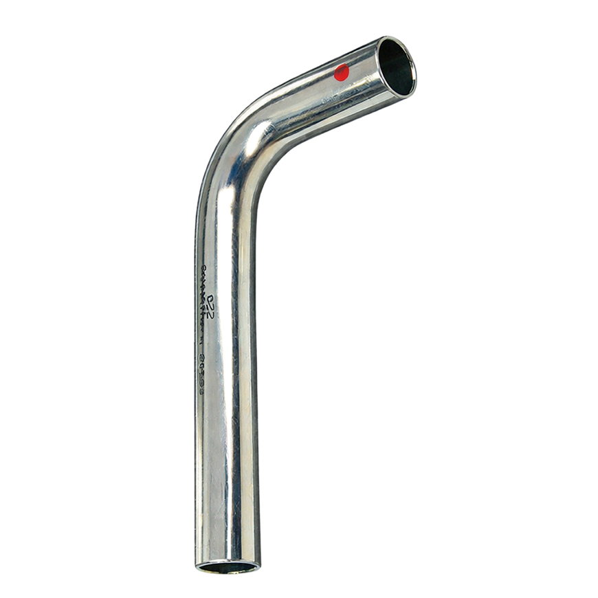 Sanha Therm bocht 90°, staal, 2x spie, 22 mm