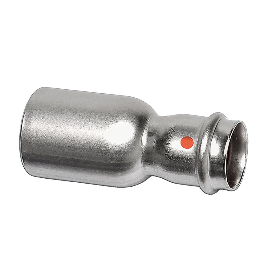 Sanha NiroTherm verloopkoppeling, spie x pers, 108,0 x 88,9 mm