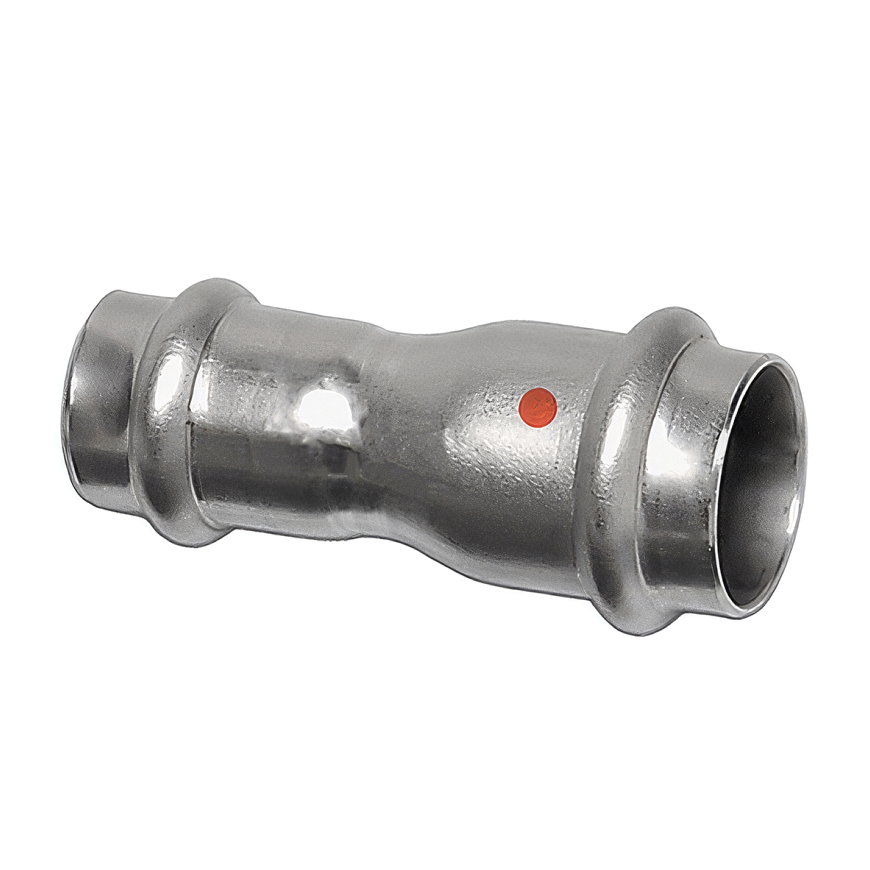 Sanha NiroTherm verloopkoppeling, 2x pers, 18 x 15 mm